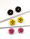 Arya Embroidered Stud Earrings