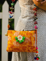 Rimjhim Handcrafted Shell Sling Bag