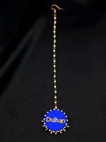 Dulhan Pearl Embroidered Maang Tikka