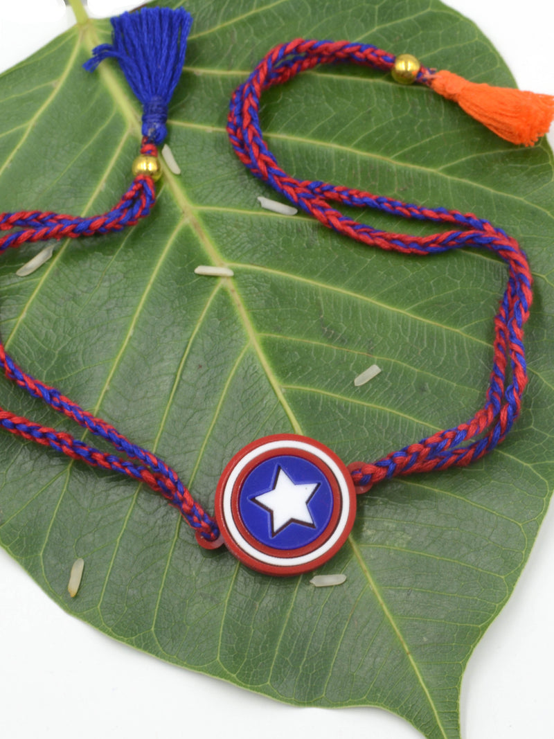 Captain America Superhero Rakhi