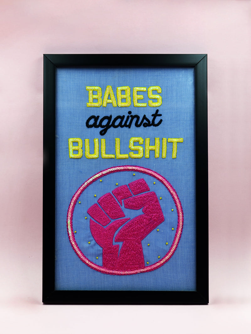 Babes Against Bullshit Wall Art