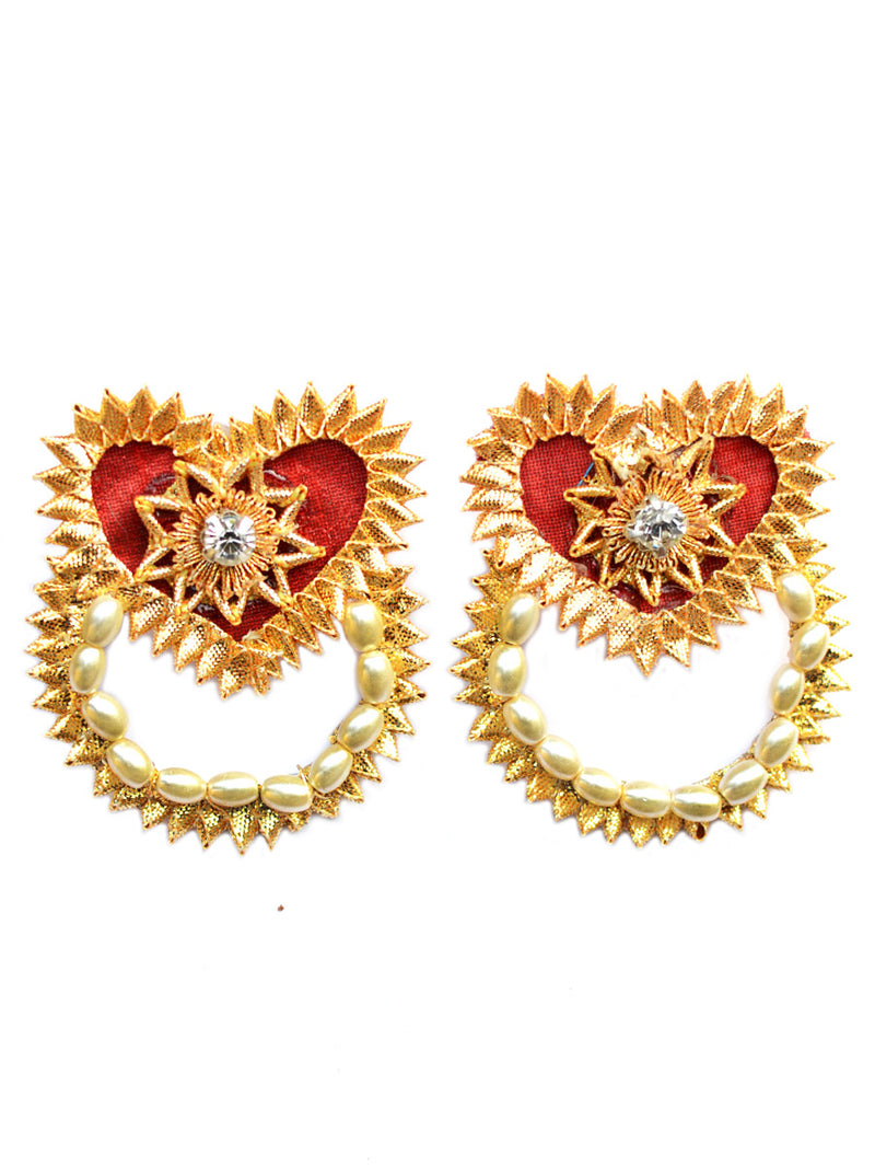 Estele Gold Plated CZ Beautiful Earrings with Pearls for Women Buy Estele  Gold Plated CZ Beautiful Earrings with Pearls for Women Online at Best  Price in India  Nykaa