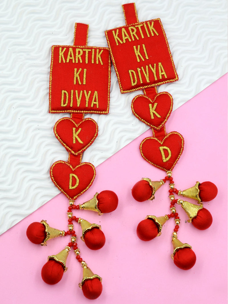 Customised Heart Lehenga Latkan