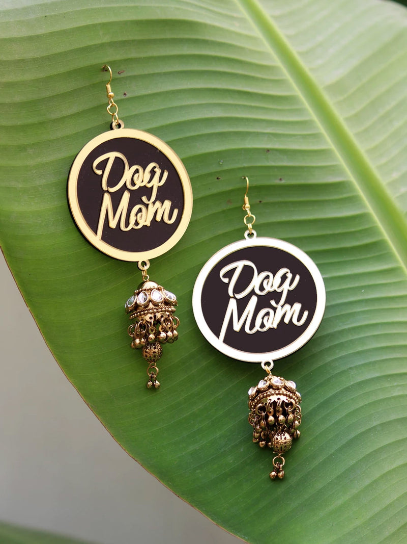 Customised Earrings (with Jhumki), completely customisable and personalised statement hand embroidered earrings from our latest wedding collection of statement and handmade earrings and jhumkas for women.