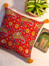 Blossom Embroidered Cushion Cover