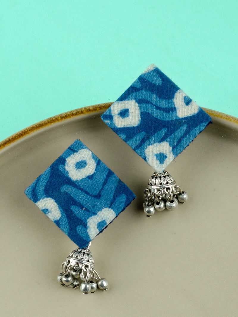 Bandhani Jhumkas