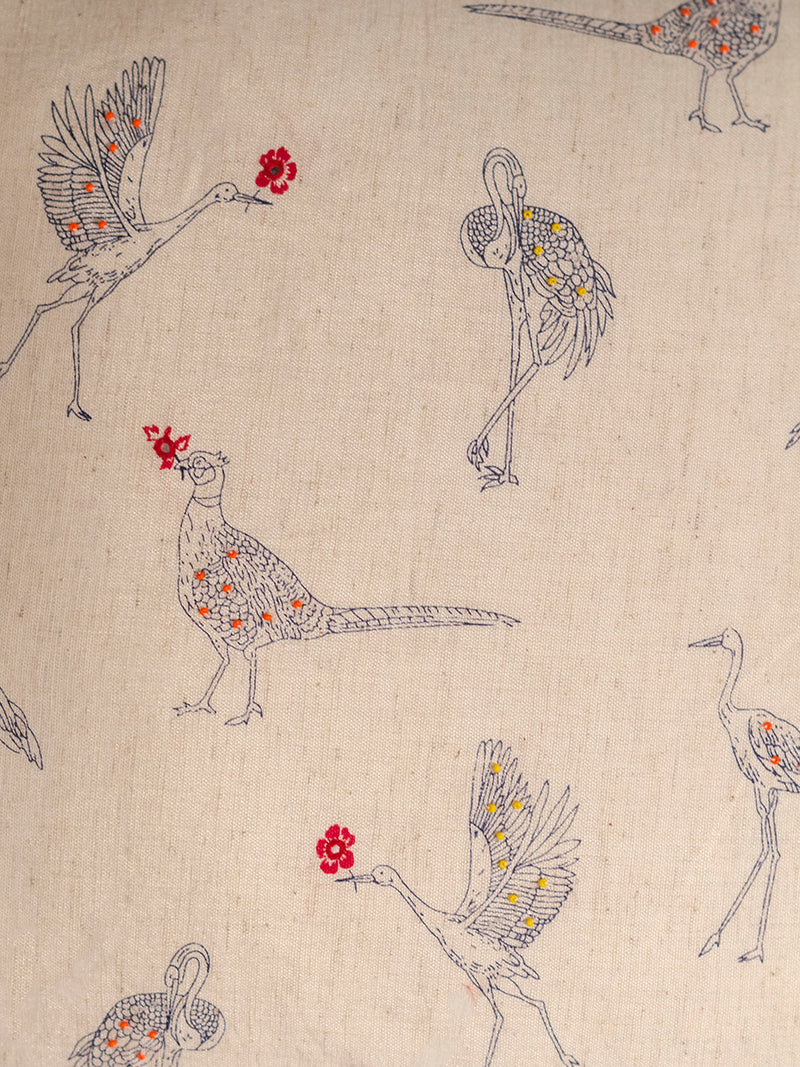 Aurora Embroidered Cushion Cover