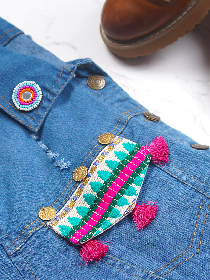 Girl Boss Sasswati Denim Jacket (Full Sleeves)