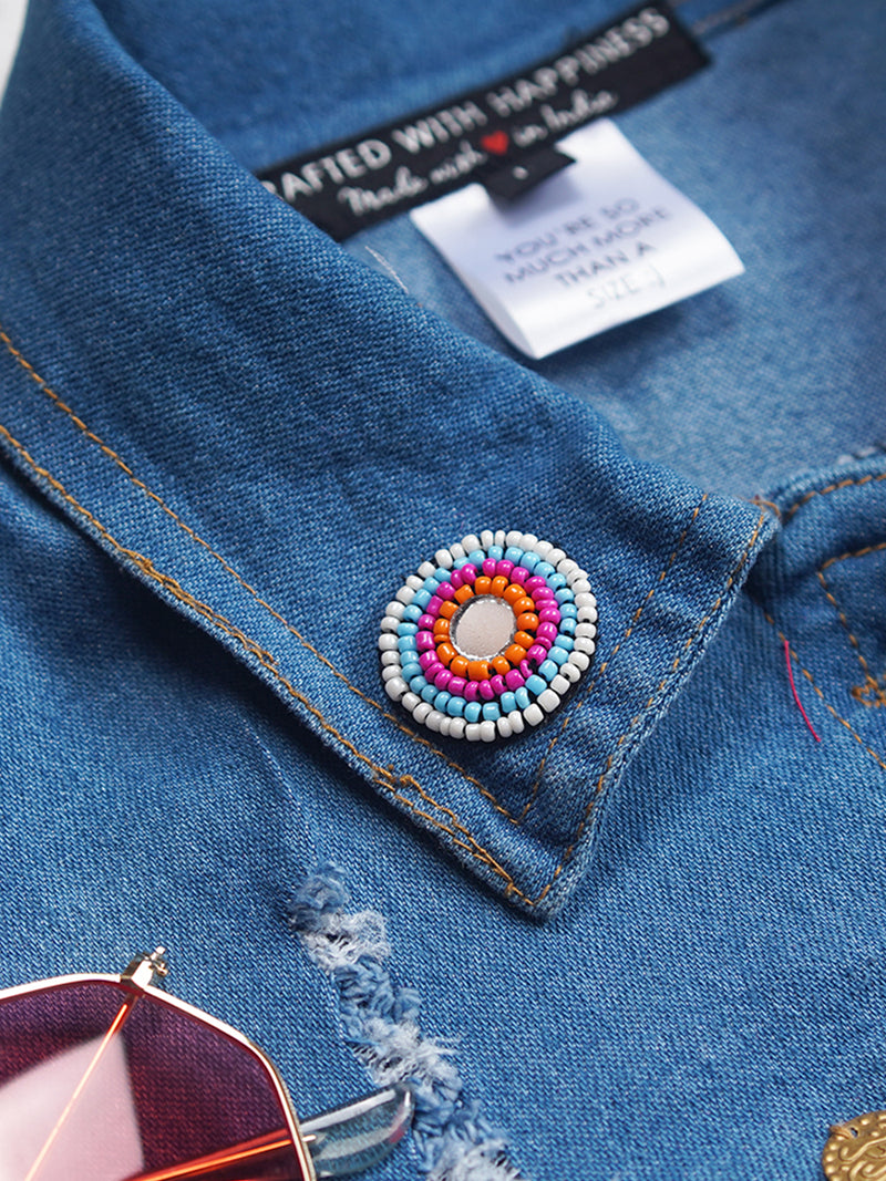 Girl Boss Sasswati Denim Jacket (Full Sleeves)