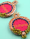 Dulhania Gota Patti Embroidered Earrings