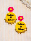 Dulhan/Dulhe ki Behen Floral Earrings