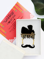 Barati Brooch, a quirky, handmade brooch from our wide range of wedding collection for men and women.