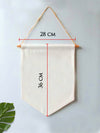 Faith over Fear Embroidered Canvas Wall Art
