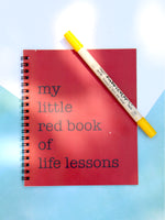 My Red Book Notebook