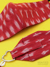 Cotton Printed 3-Ply Mask + Sanitizer Holder Bagcharm Set